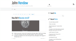 Desktop Screenshot of johnhendow.com